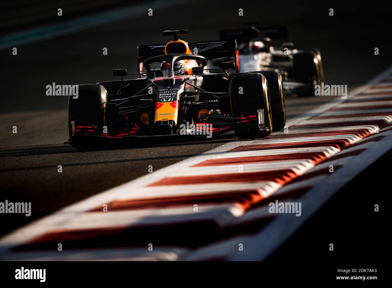 25 Vips Juri Est Aston Martin Red Bull Racing Honda Rb16 Action During The Formula 1 Abu Dhabi Rookie Test On December 15 On The Yas Marina Circuit In Abu