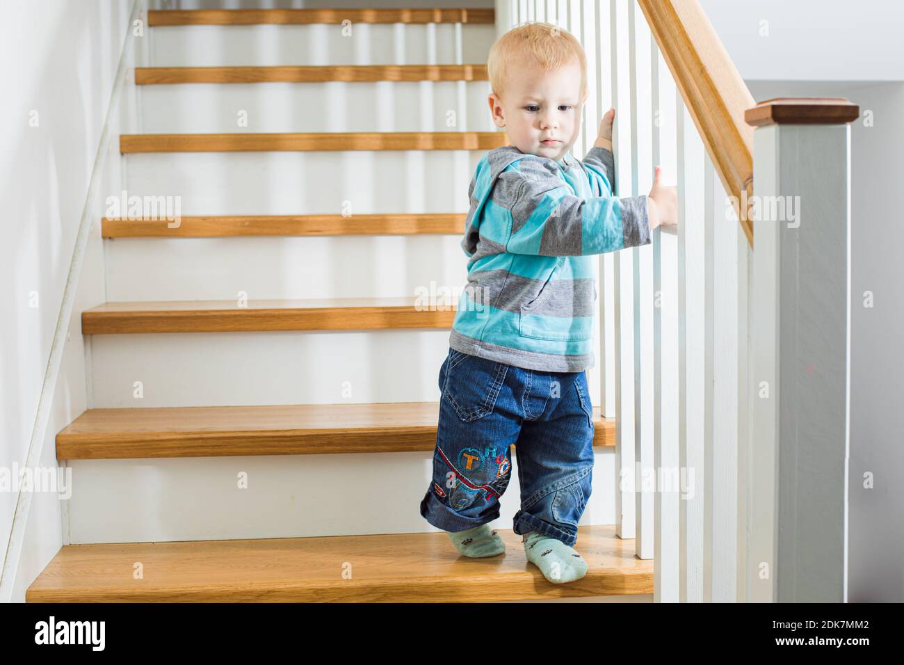 When do babies hotsell walk down stairs
