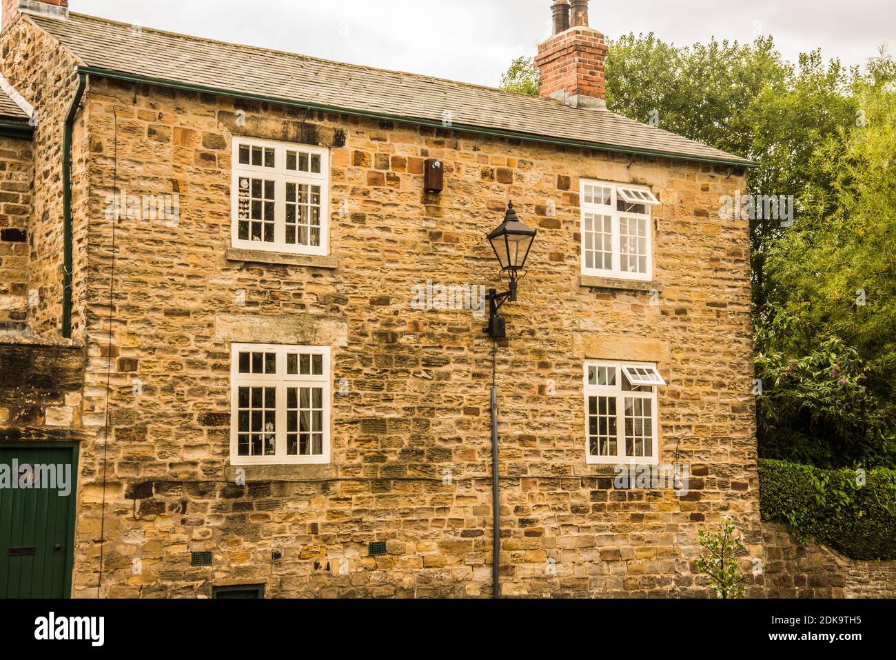old house in the village Wentworth Raymond Boswell Stock Photo Alamy