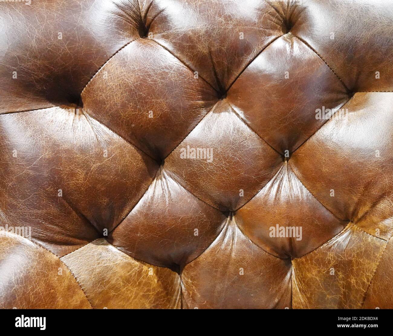 Brown leather background Stock Photo