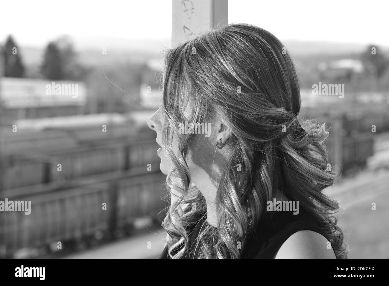 Black and white photoshoot hi-res stock photography and images - Alamy