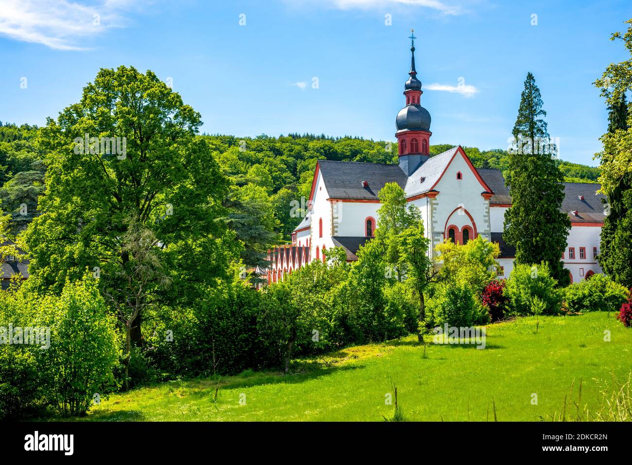 Abbey Eberbach in Eltville am Rhein, Germany Stock Photo