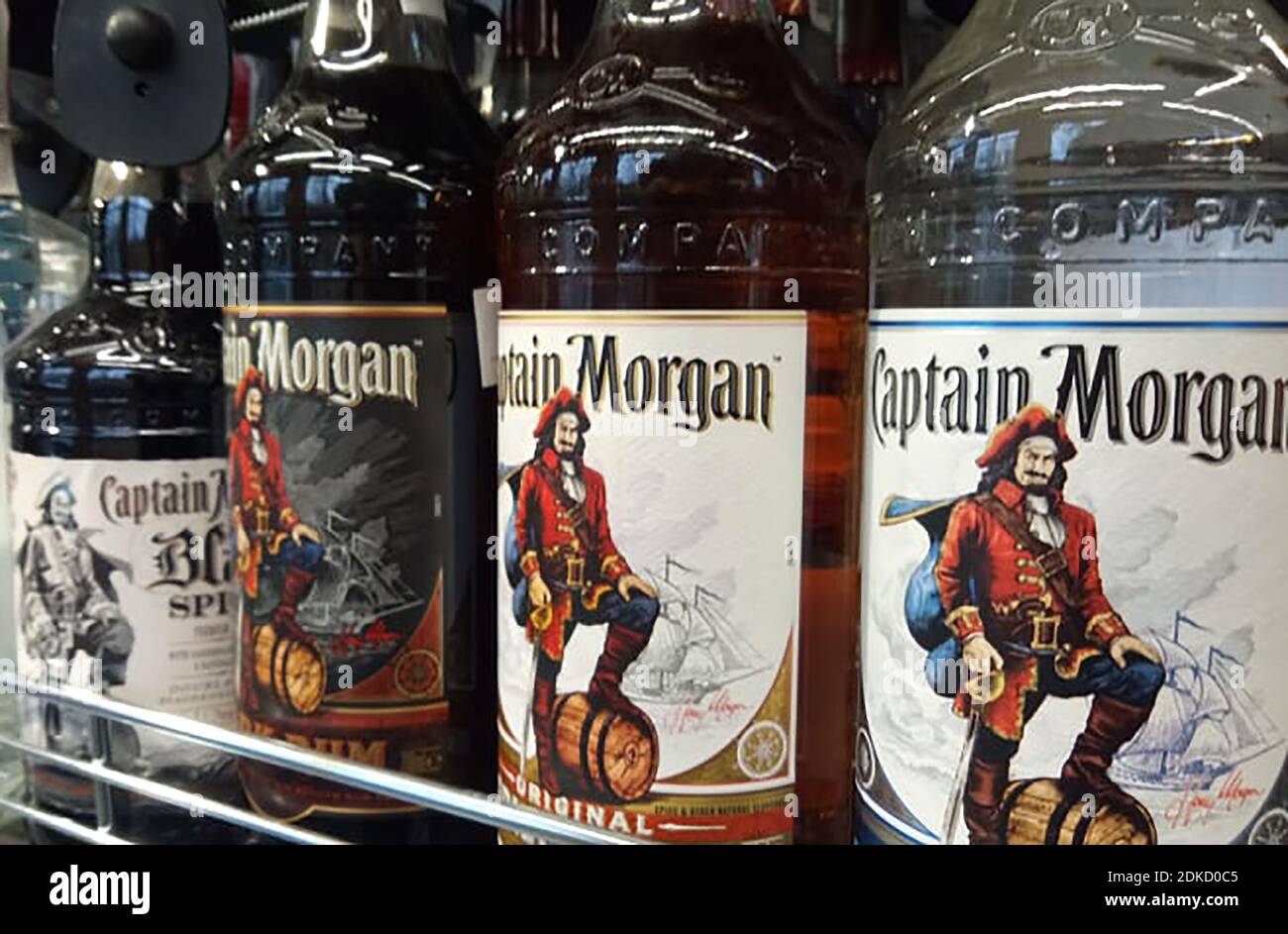 Captain Morgan Rum Bottle High Resolution Stock Photography And Images Alamy