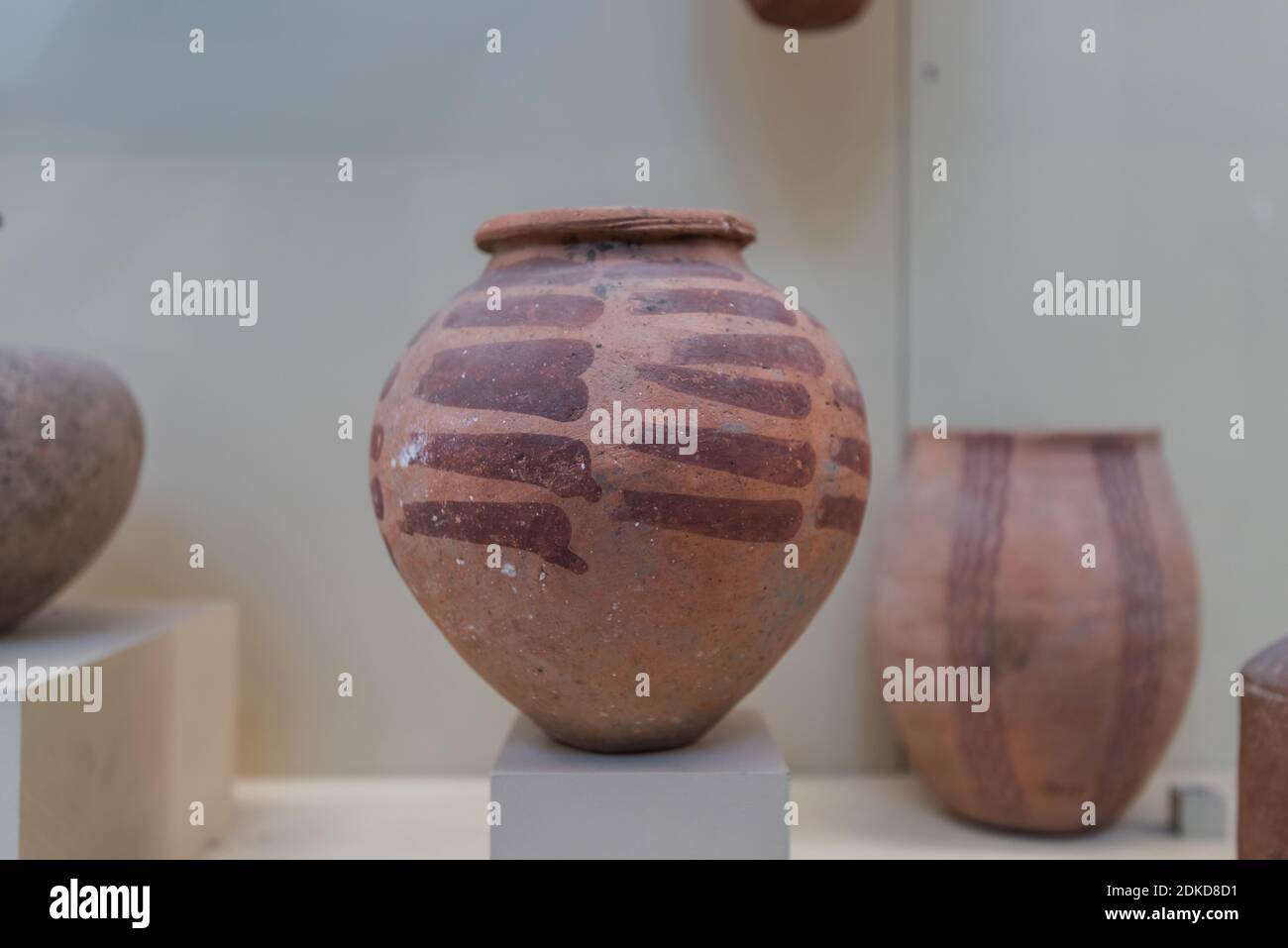 Pottery of artifacts in the Museum of Egyptian Antiquities, is home to