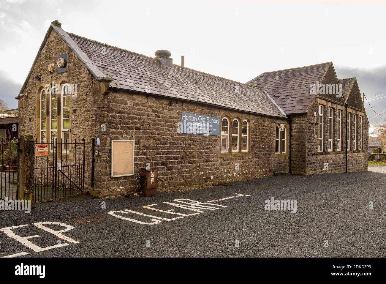 Horton in Ribblesdale former school Stock Photo Alamy
