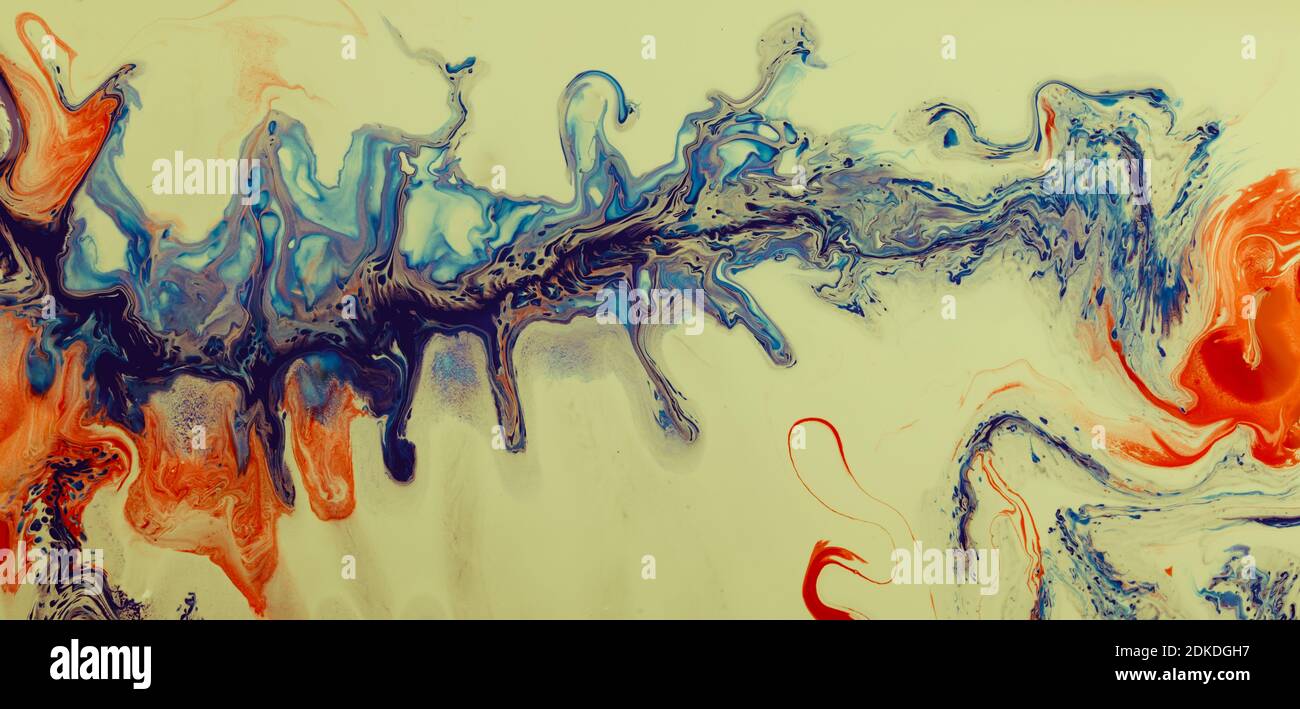 Beautiful abstract multicolored illustration Stock Photo