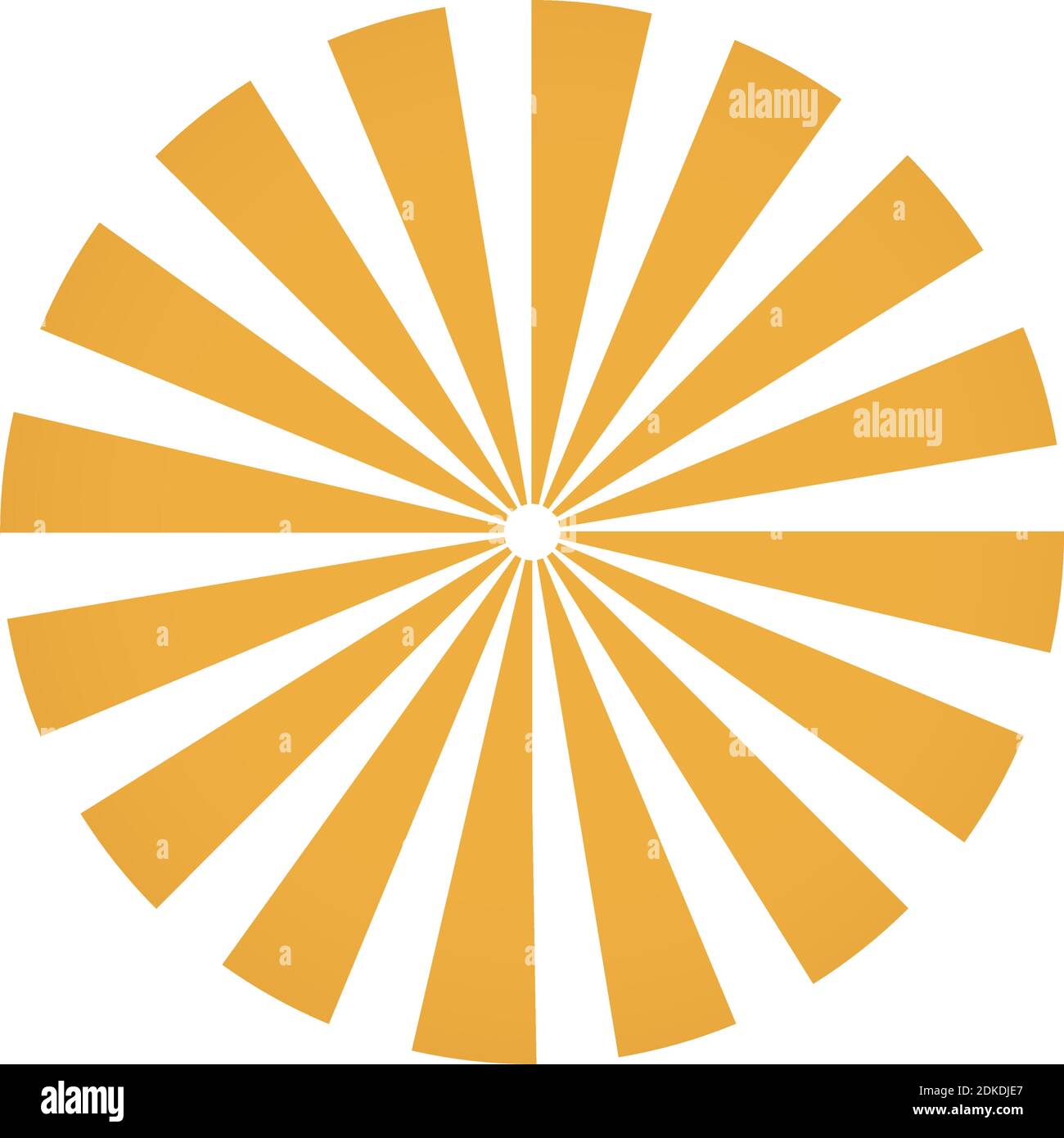 golden sun burst decoration isolated icon vector illustration design ...