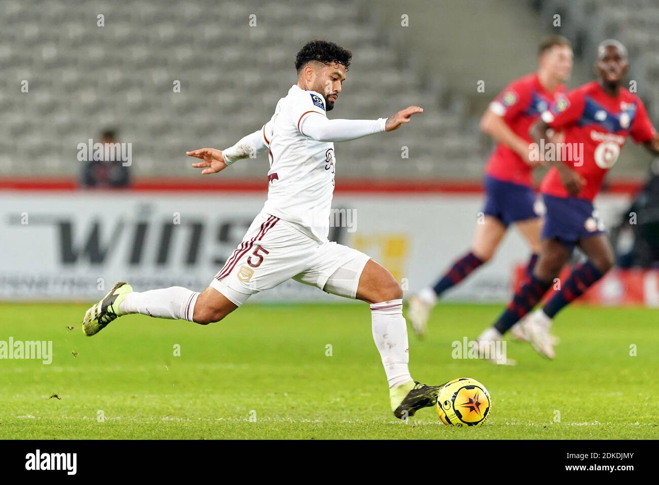 Otavio of Girondins Bordeaux during the League 1 match between Lille OSC  and Girondins Bordeaux at Stade Pierre Mauroy on December 13, 2020 in Lille,  France Stock Photo - Alamy