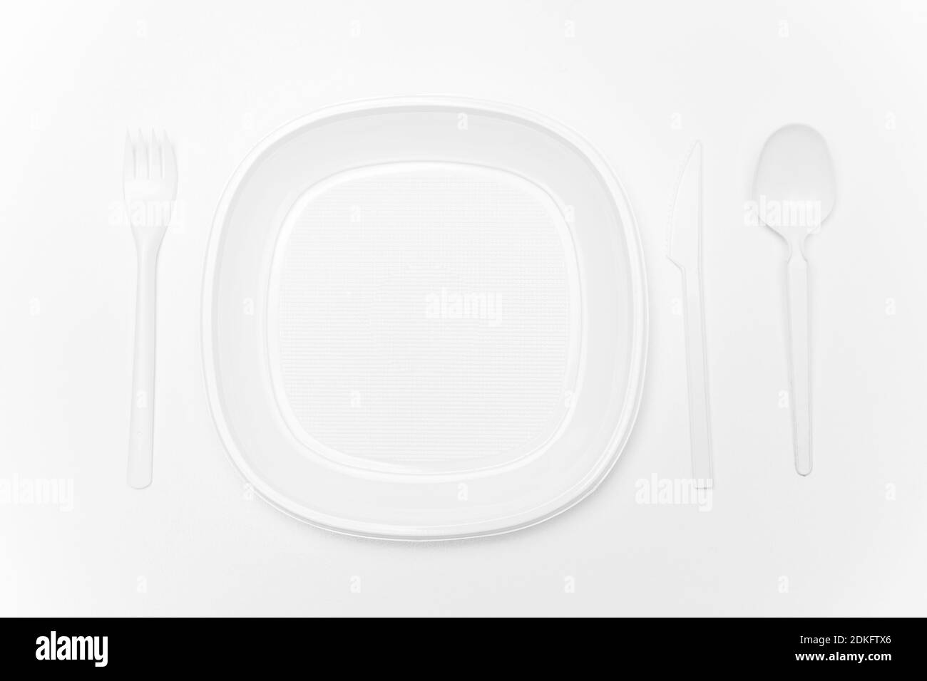 Plastic utensil place setting hires stock photography and images Alamy