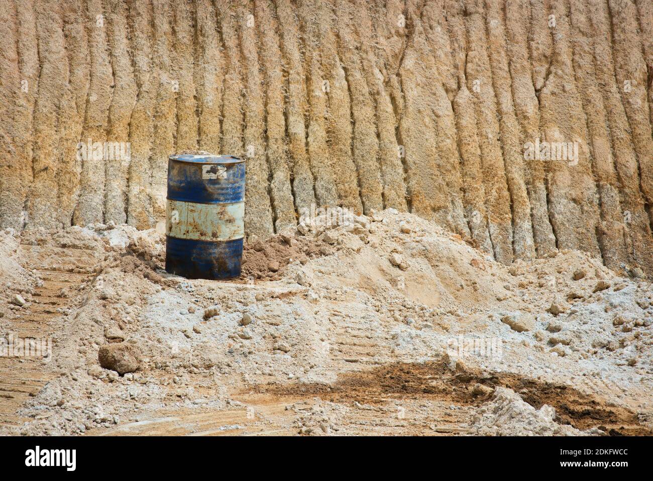 Quarry Gravel Pit Erosion High Resolution Stock Photography and Images