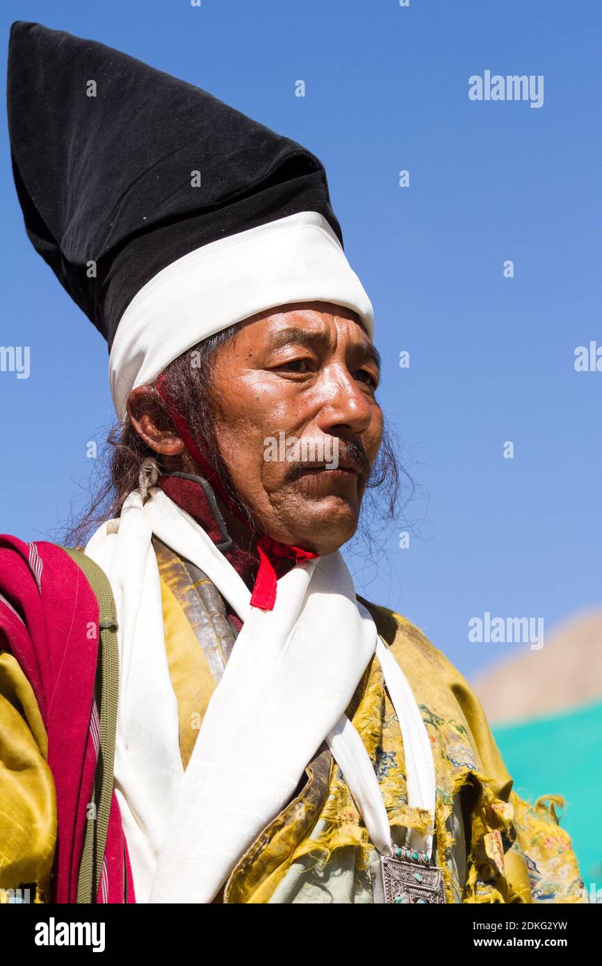 Leh, Jammu and Kashmir, India Sep 01, 2012 The Ladakhi Man in