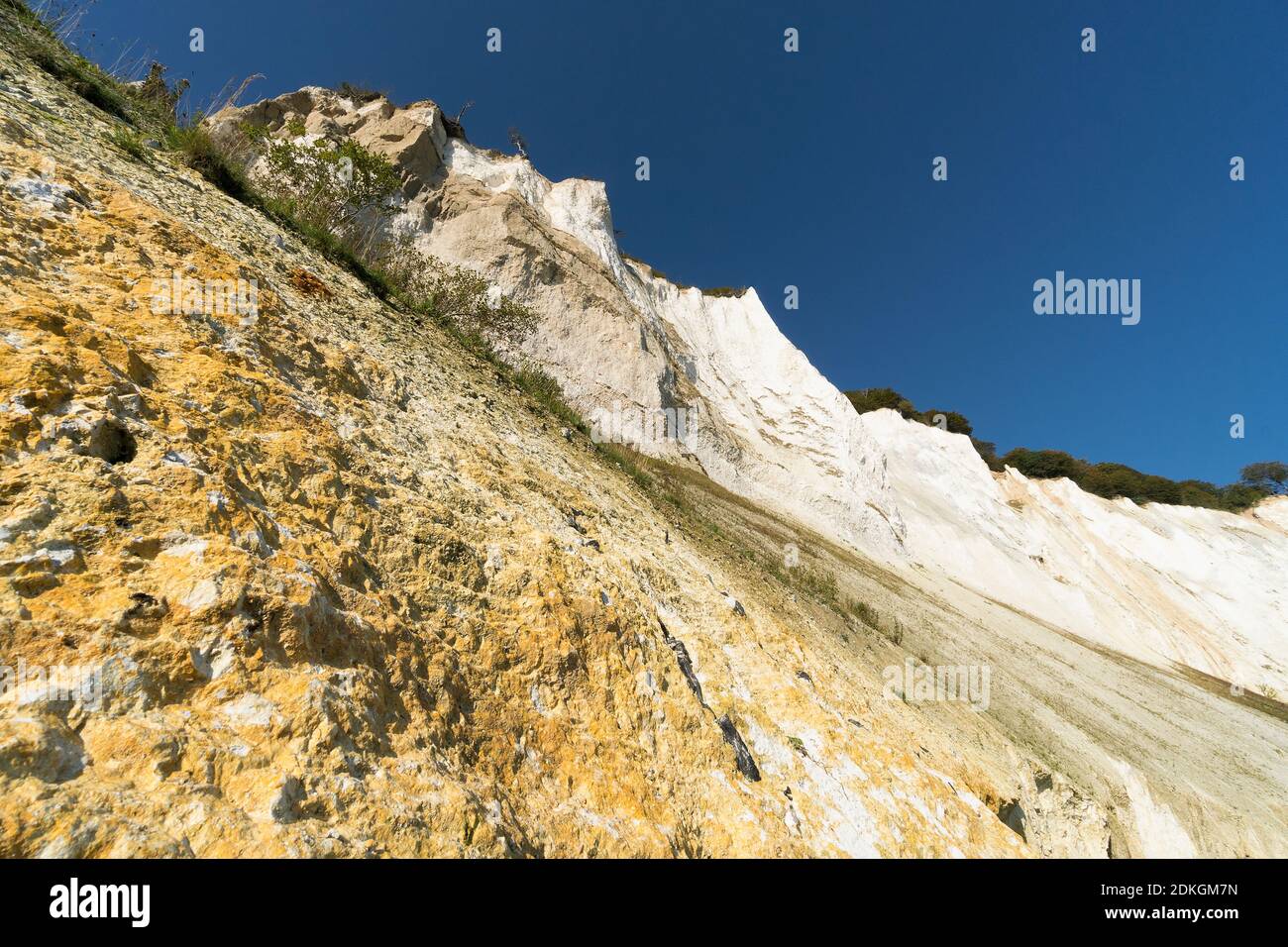 Denmark, Møns Klint, steep coast, chalk cliffs Stock Photo Alamy