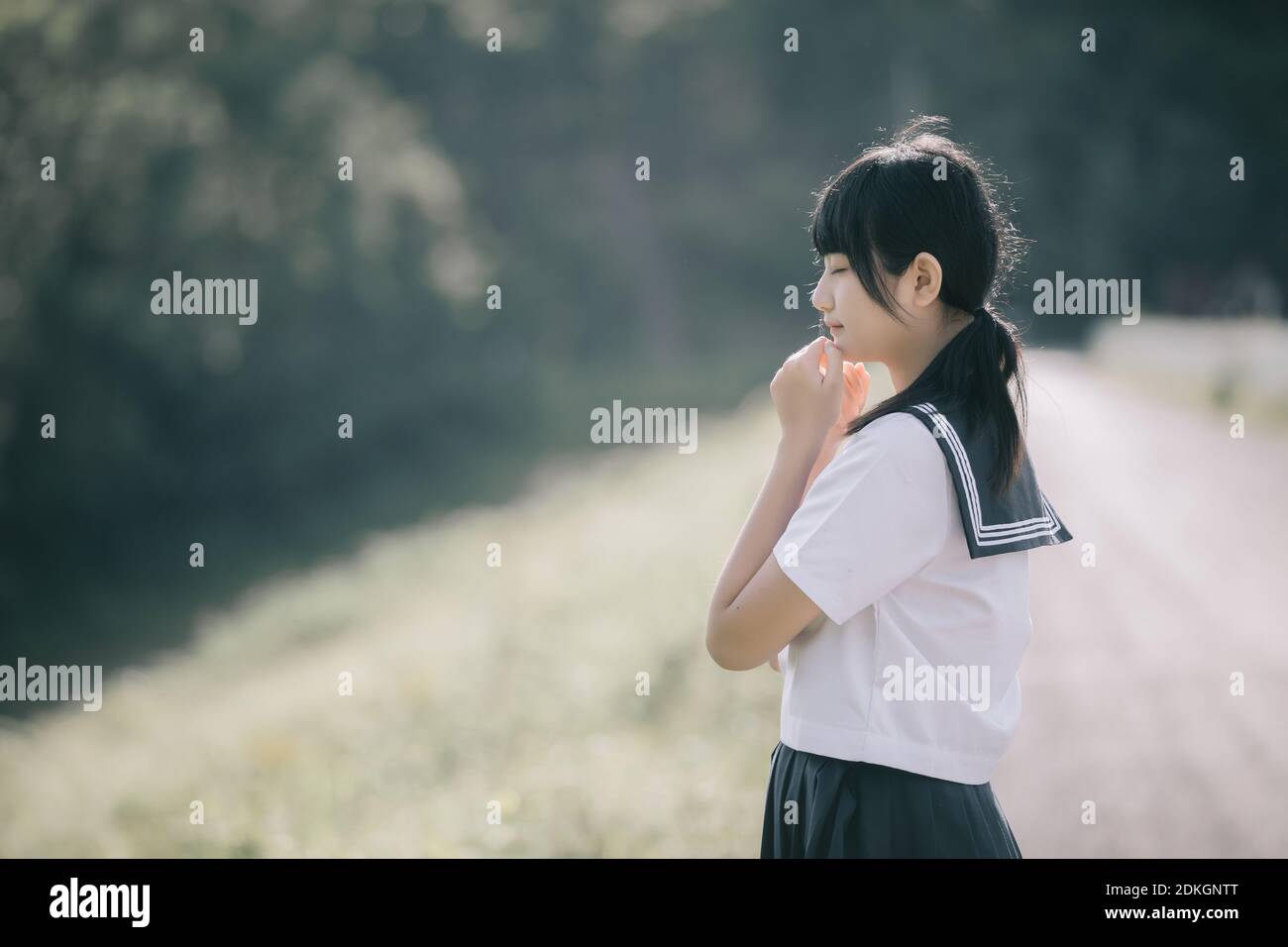 Japanese School Girl High Resolution Stock Photography and Images - Alamy
