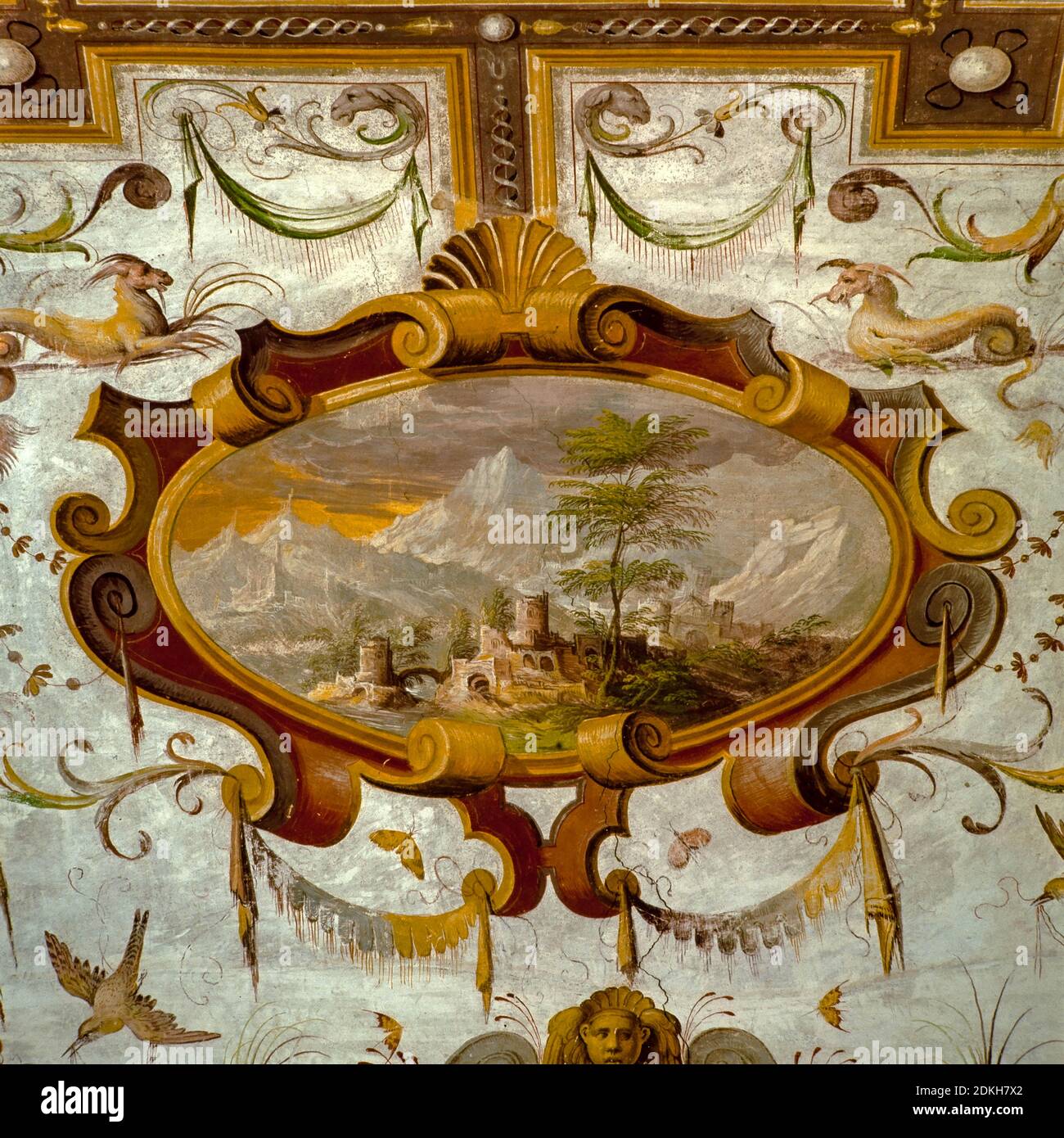 Art, Italian Renaissance art, Torrechiara Castle, Cesare Baglione 1550 1615, titleof the work