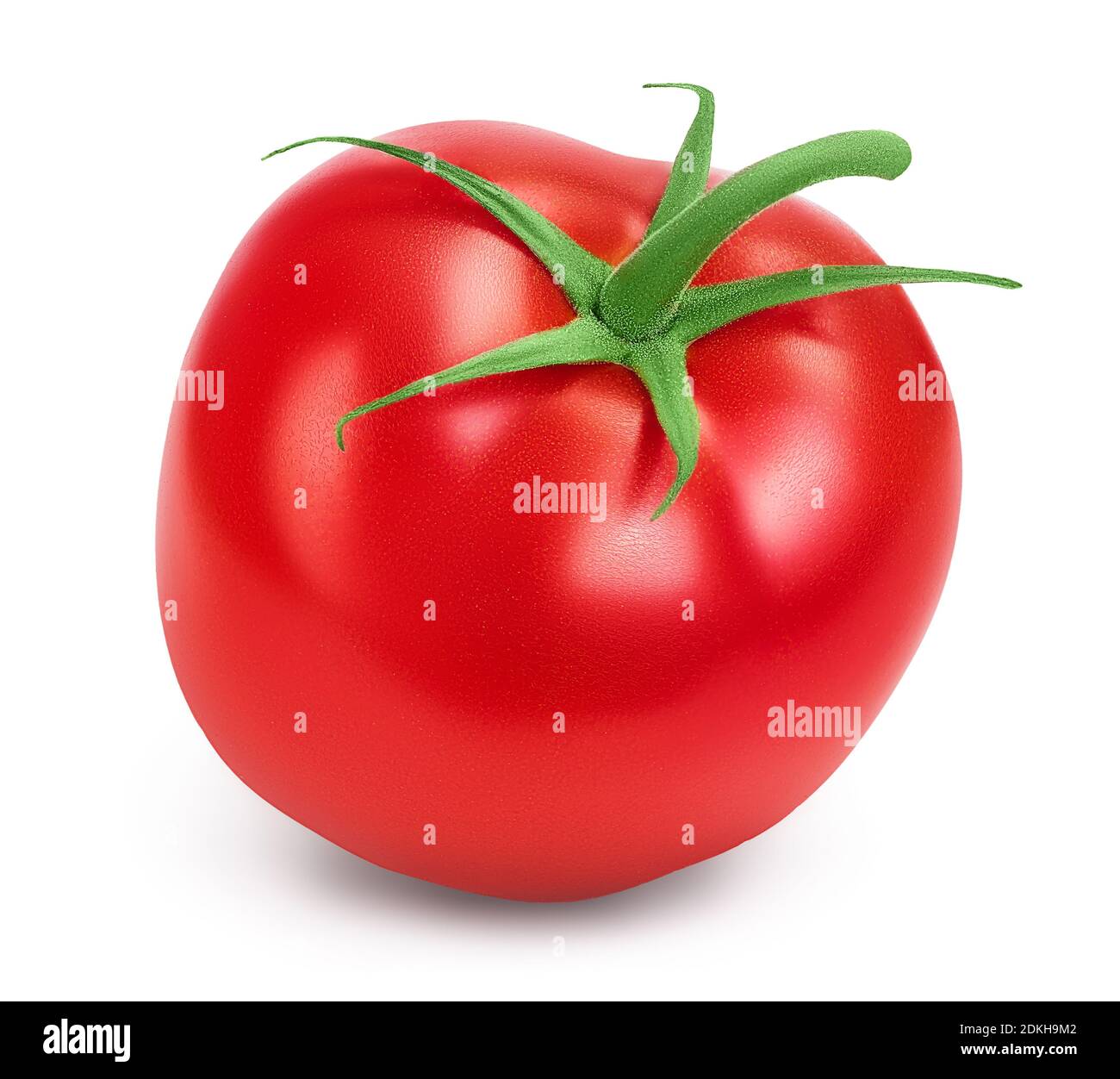 Tomato isolated on white background with clipping path and full depth ...