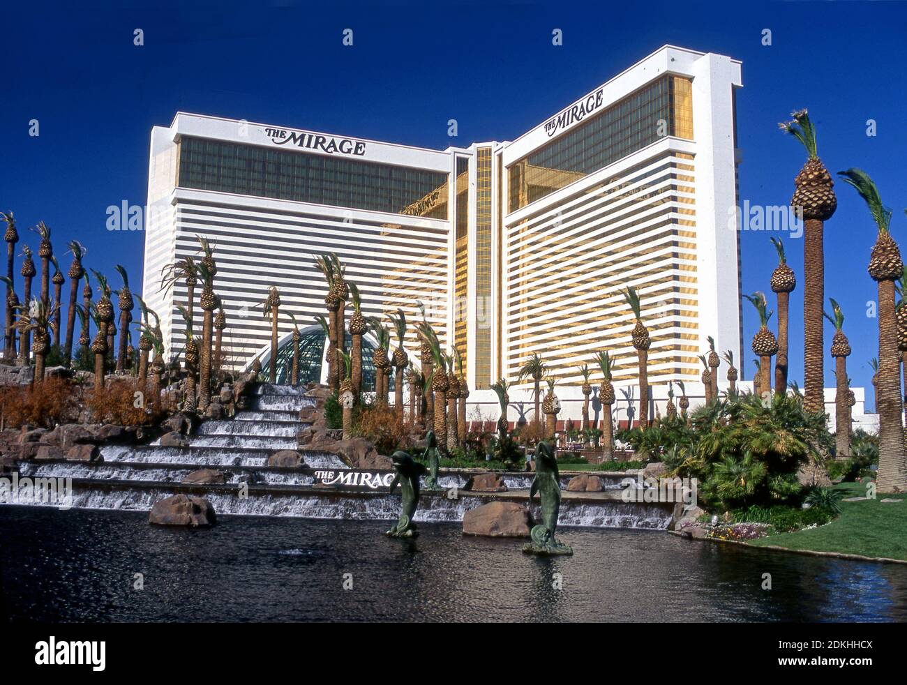 The Mirage Hotel in Las Vegas, Nevada Stock Photo