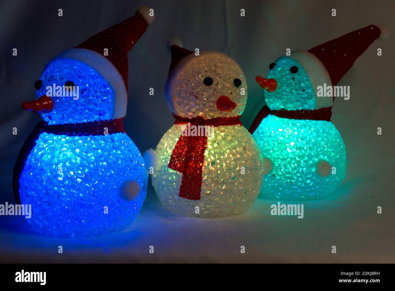 Christmas Glowing Snowman. This light up snowman ornament with