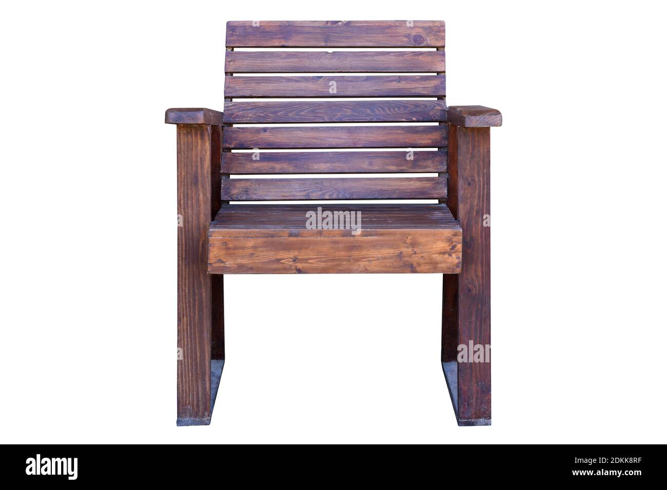 Wooden chair isolated on white background with clipping path Stock ...