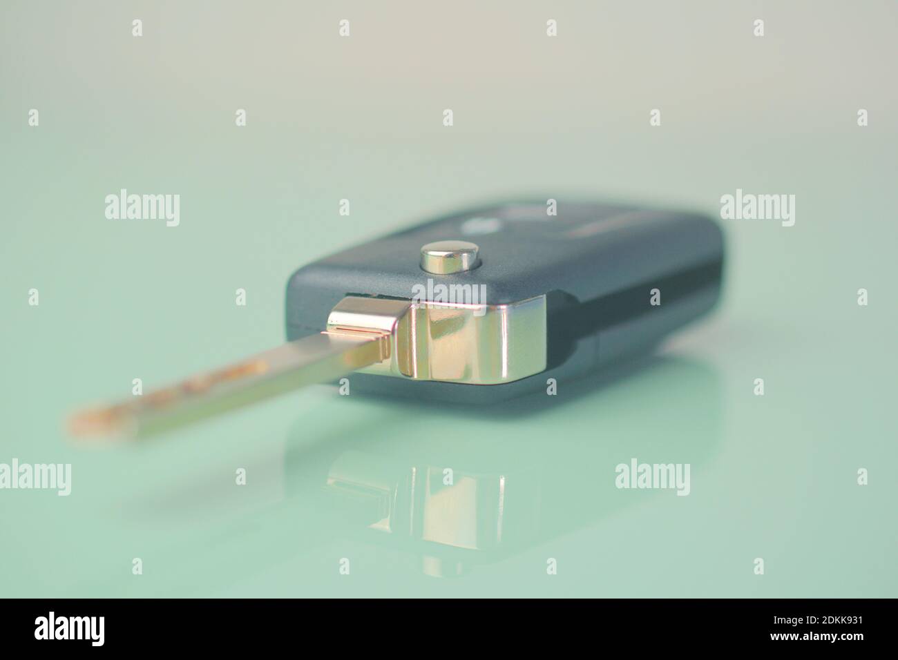 car key with remote control Stock Photo Alamy