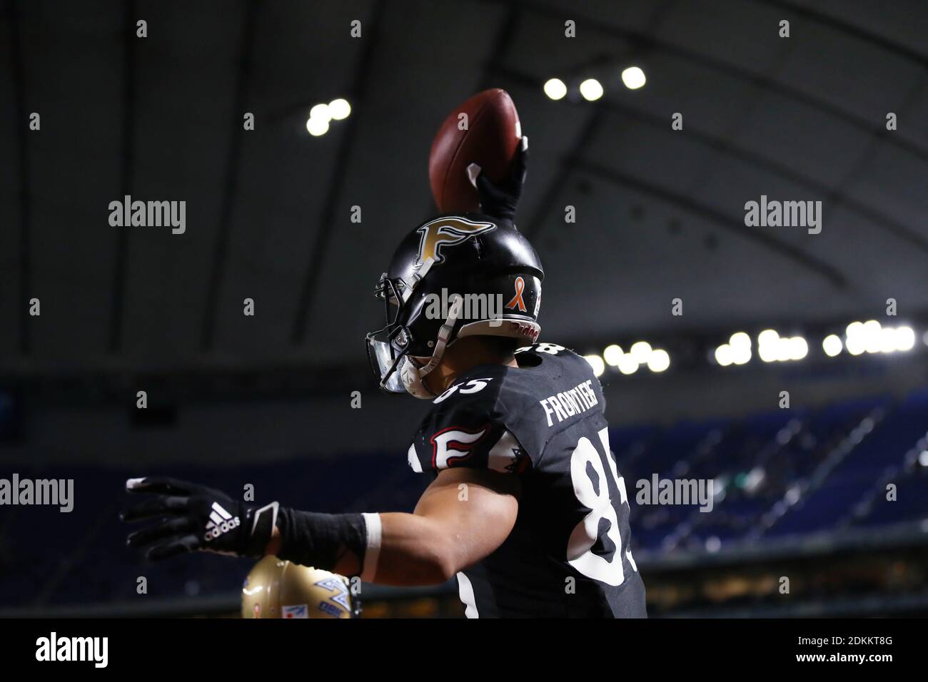 Tokyo Dome Tokyo Japan 15th Dec Riki Matsui Frontiers December 15 American Football X League Championship Japan X Bowl Between Fujitsu Frontiers 7 13 Obic Seagulls At Tokyo Dome