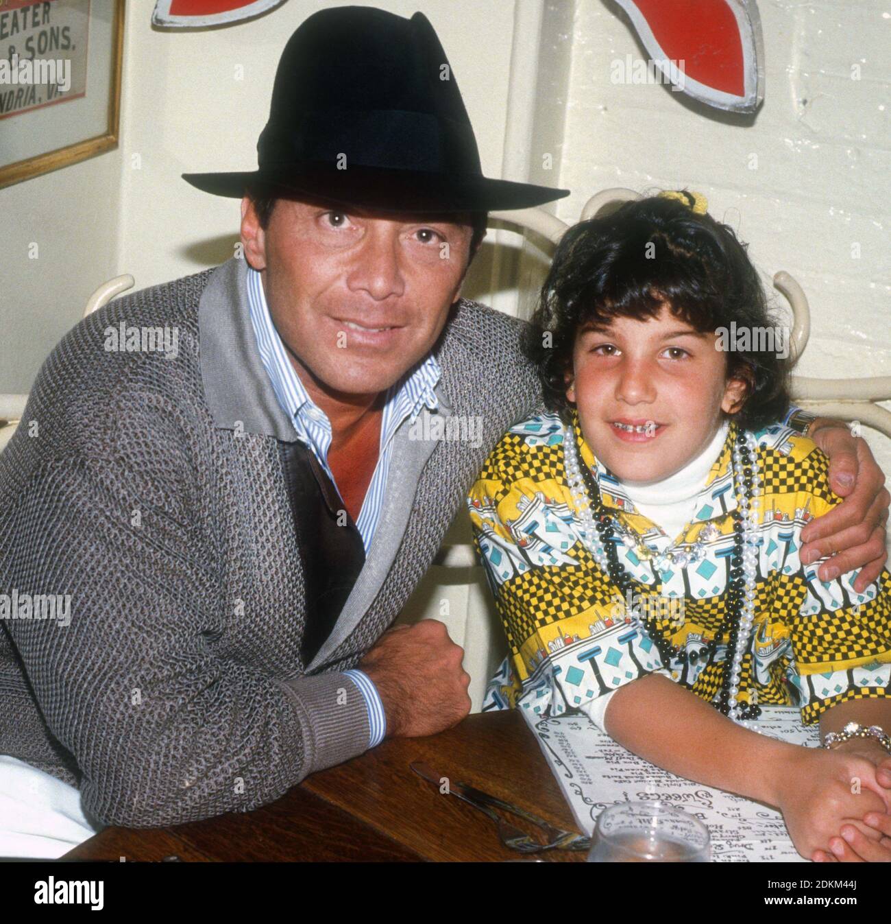 Paul Anka and daughter 1984 Photo by John Barrett/PHOTOlink /MediaPunch