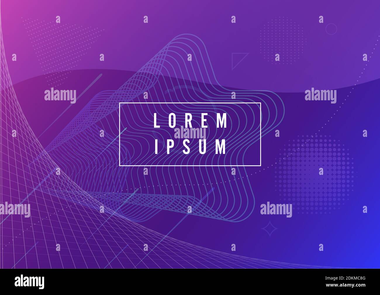 Abstract minimal geometric background. Dynamic shapes composition. Eps10 vector. Stock Vector