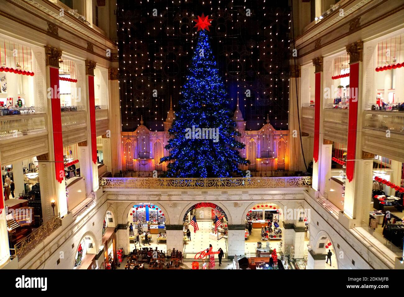 Philadelphia, Pennsylvania, U.S.A December 23, 2018 A large