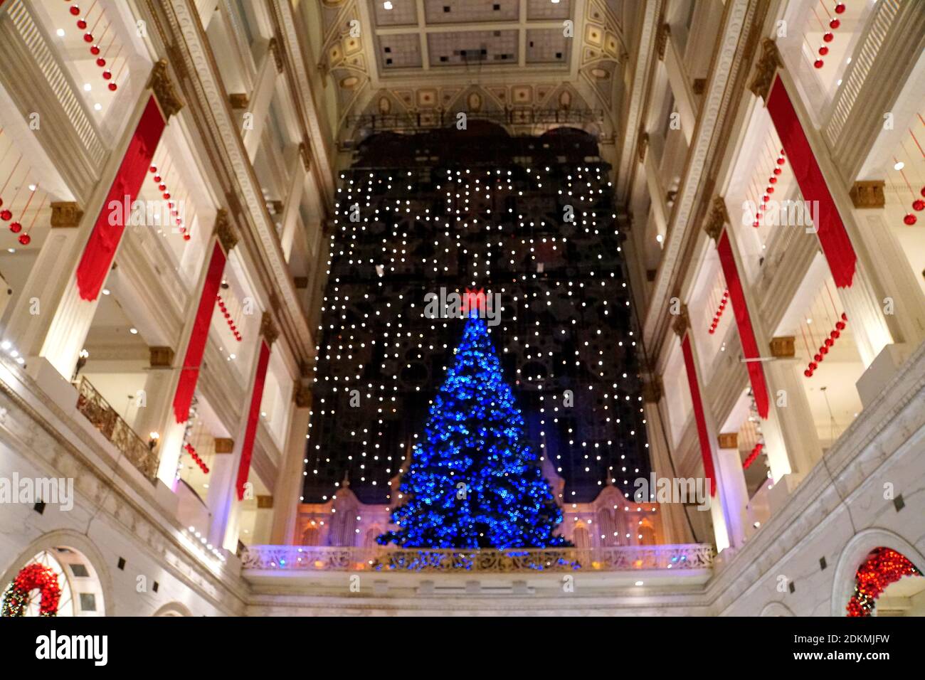 Philadelphia, Pennsylvania, U.S.A December 23, 2018 A large