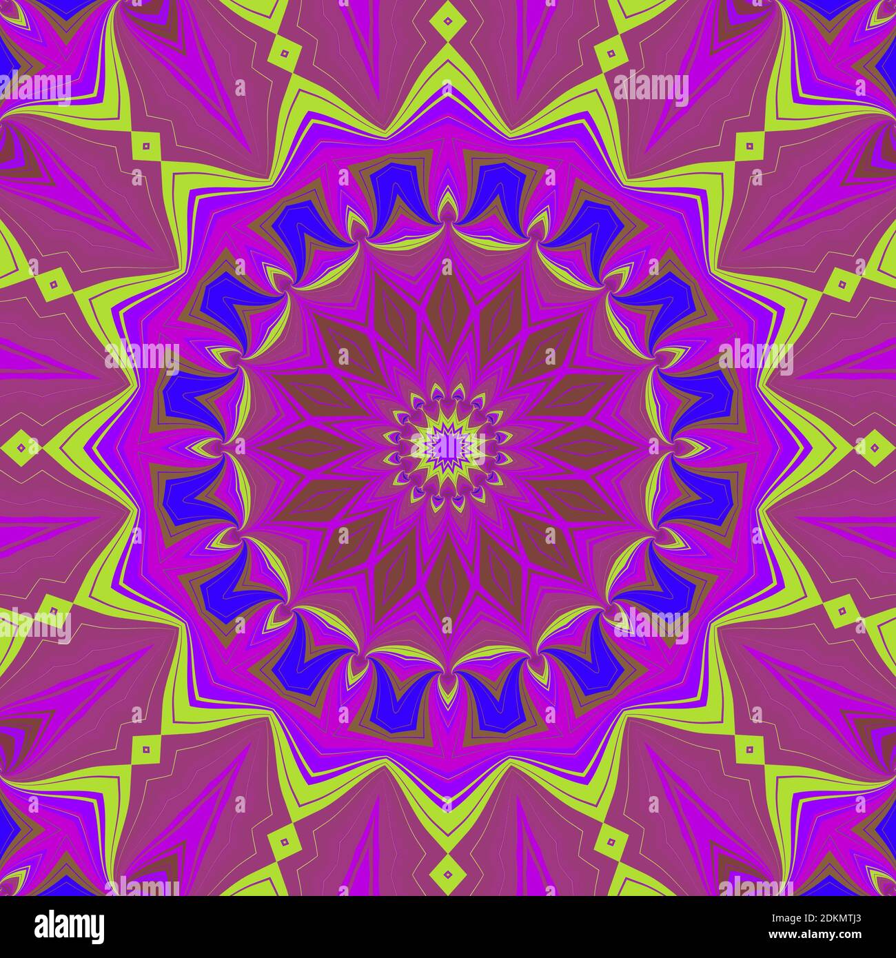 Colorful Mandala background wallpaper illustration. flower shape floral  ornamental design, use it for print, texture, overlay, poster, pattern  Stock Photo - Alamy