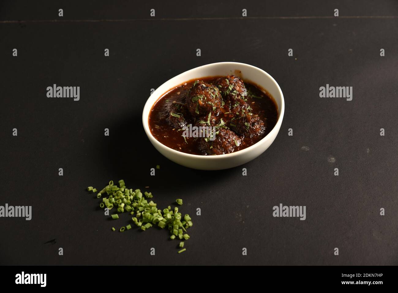 Gobi Manchurian is an Indian Chinese fried cauliflower dish Stock Photo Alamy
