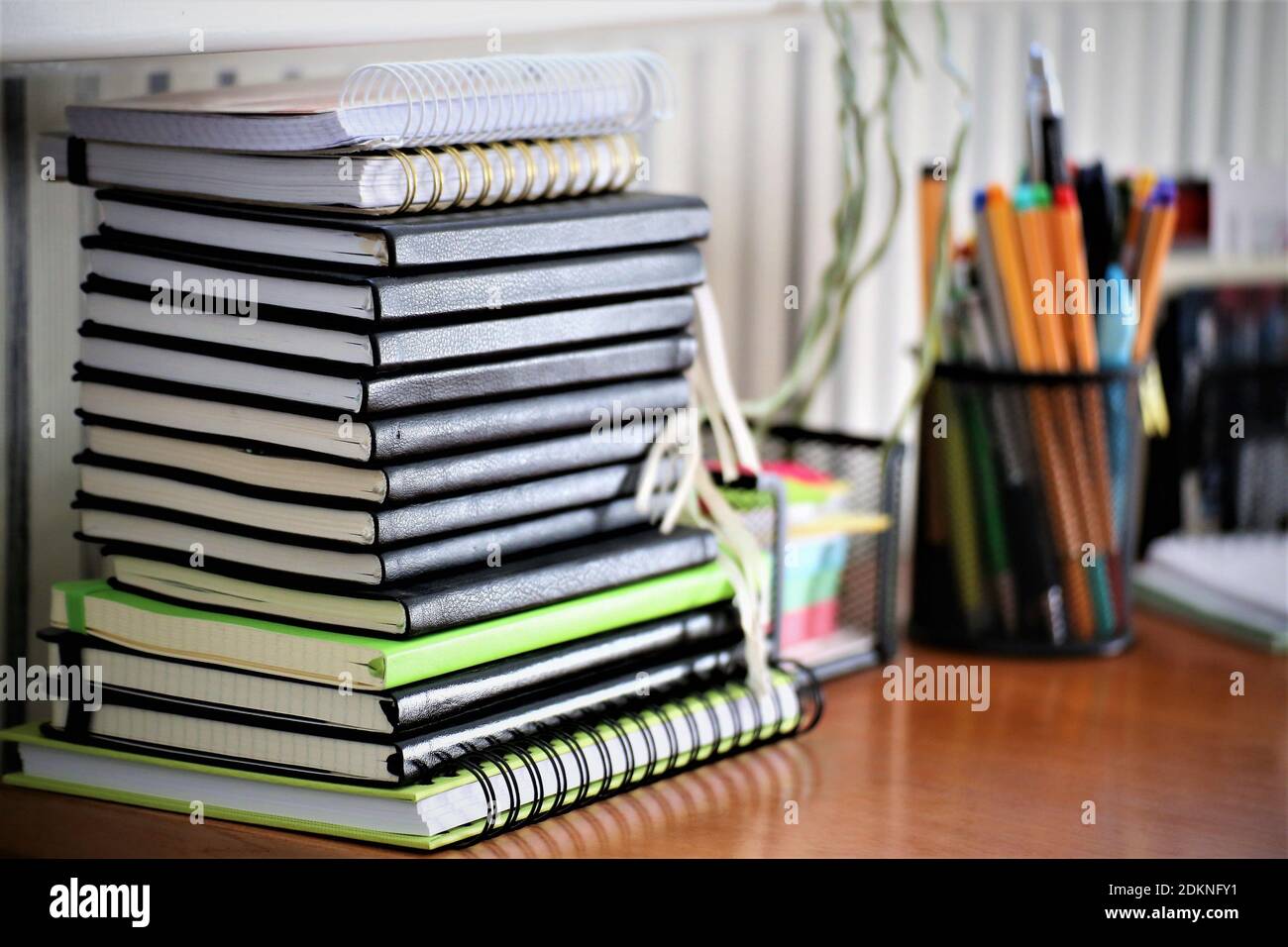 An Image of a binder Stock Photo
