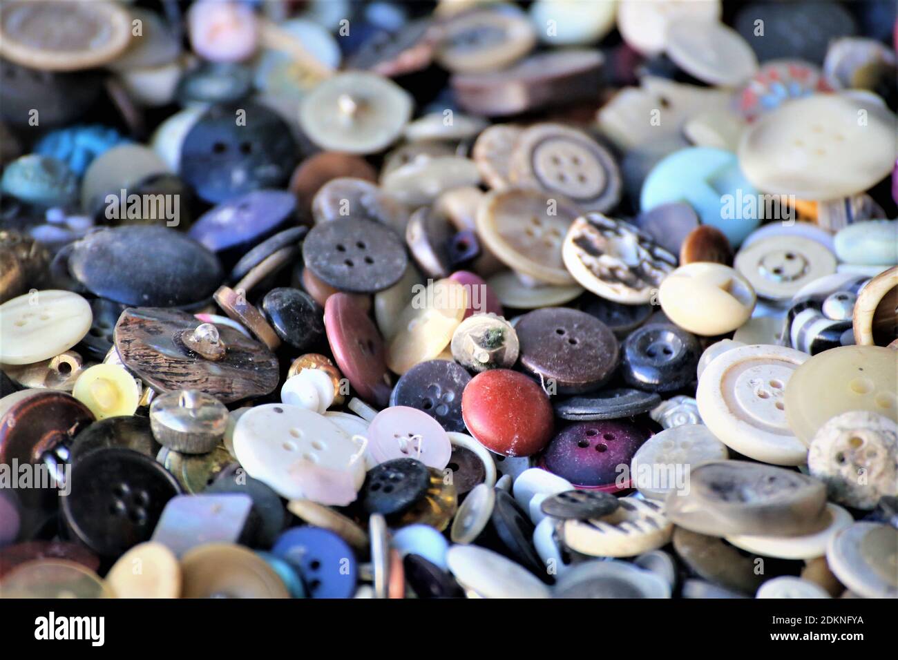 An Image of Buttons - clothes Stock Photo