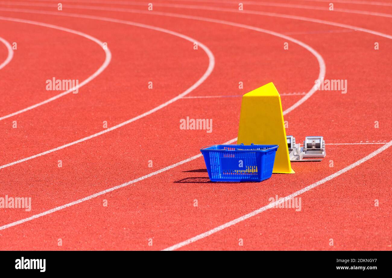 Race track equipment hires stock photography and images Alamy