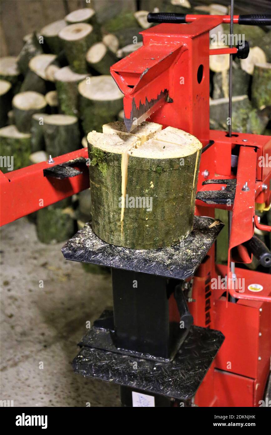 Holzspalter Stock Photo