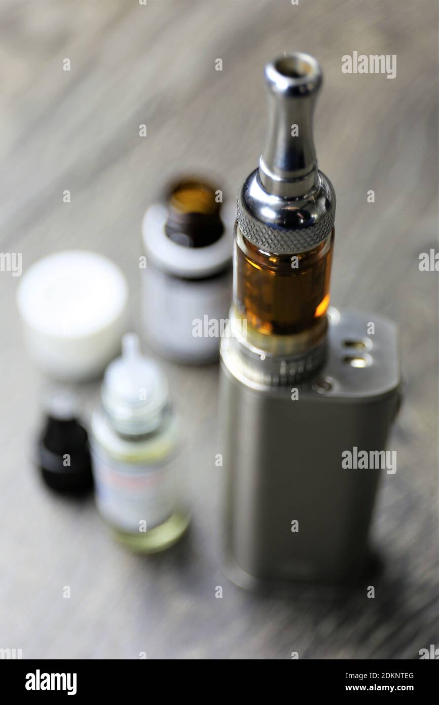 Green smoke bottle hi-res stock photography and images - Alamy