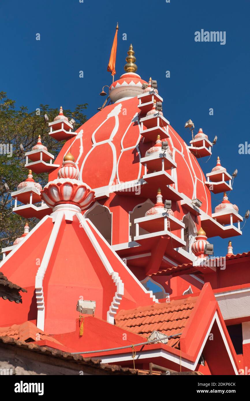 Maruti Hindu Temple Altinho Panjim Goa India Stock Photo Alamy
