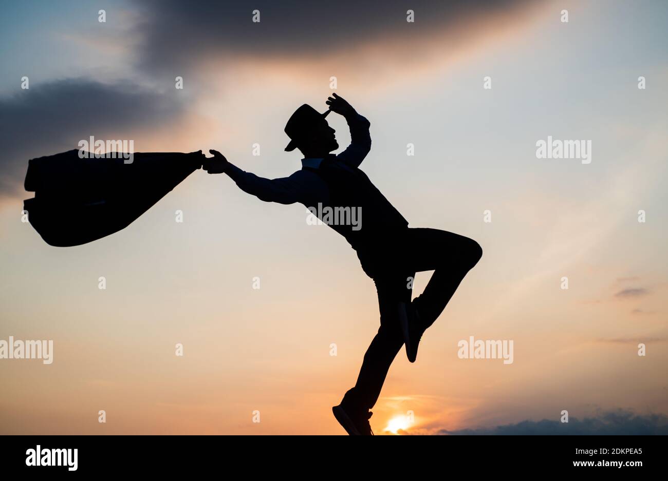 Personal Achievement Goal Man Silhouette Jump On Sky Background Confident Businessman Running Daily Motivation Enjoying Life And Nature Business Success Freedom It Is About Freedom Stock Photo Alamy Personal Achievement Goal Man Silhouette Jump On Sky Background Confident Businessman Running Daily Motivation Enjoying Life And Nature Business Success Freedom It Is About Freedom Stock Photo Alamy