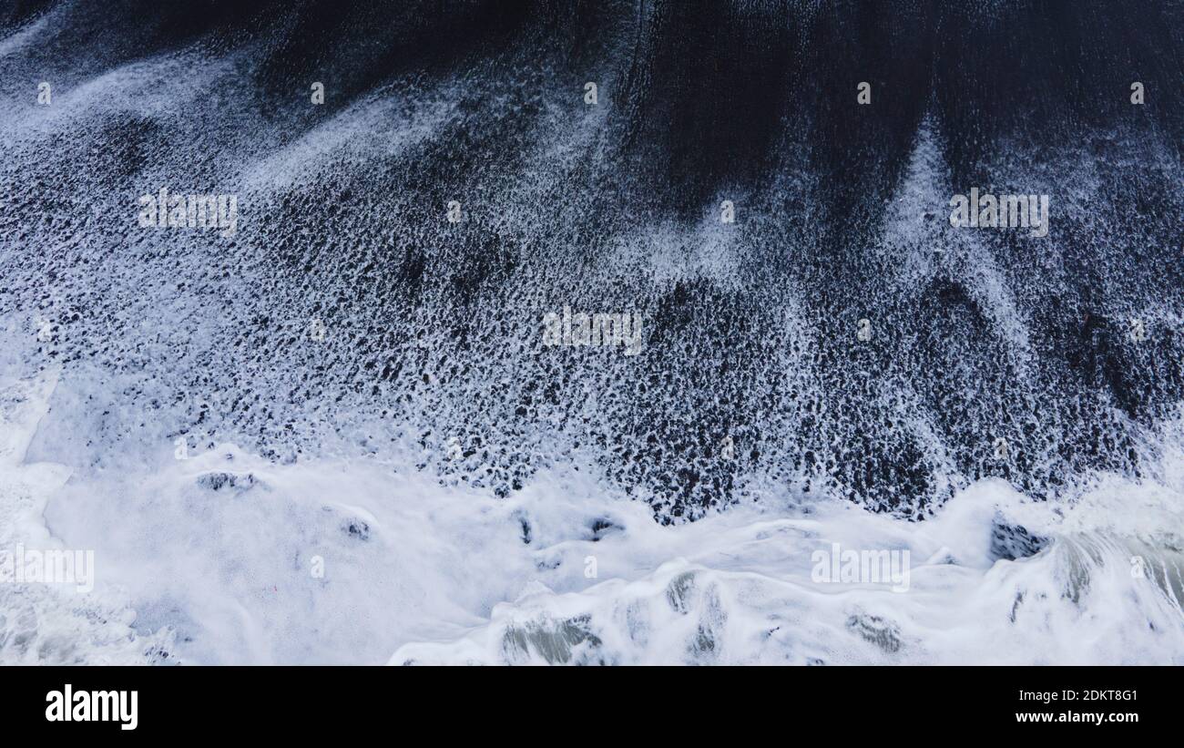Aerial picture of the waves hi-res stock photography and images - Alamy