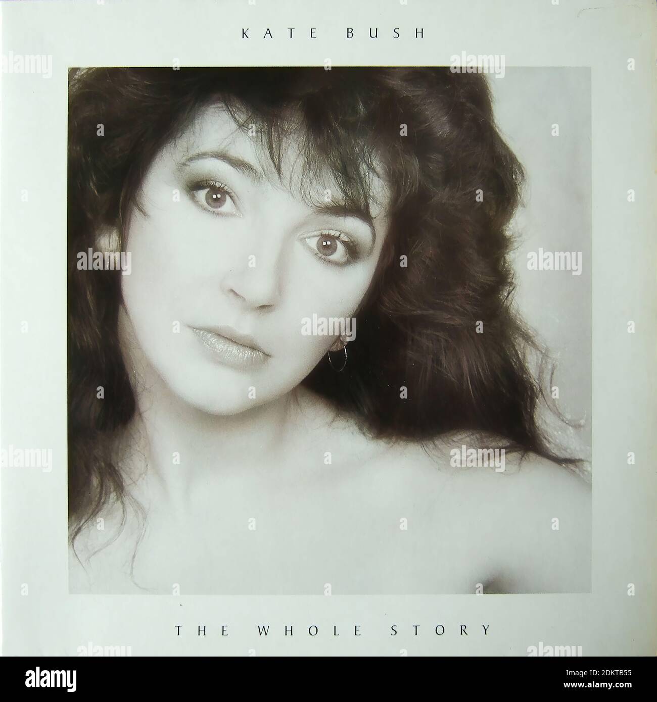Kate Bush The Whole Story Vintage vinyl album cover Stock Photo Alamy