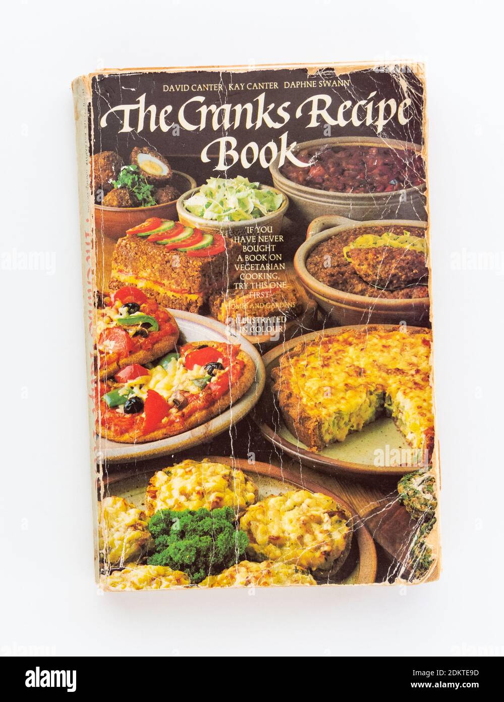 The Cranks Recipe Book vegetarian cookery book Stock Photo Alamy