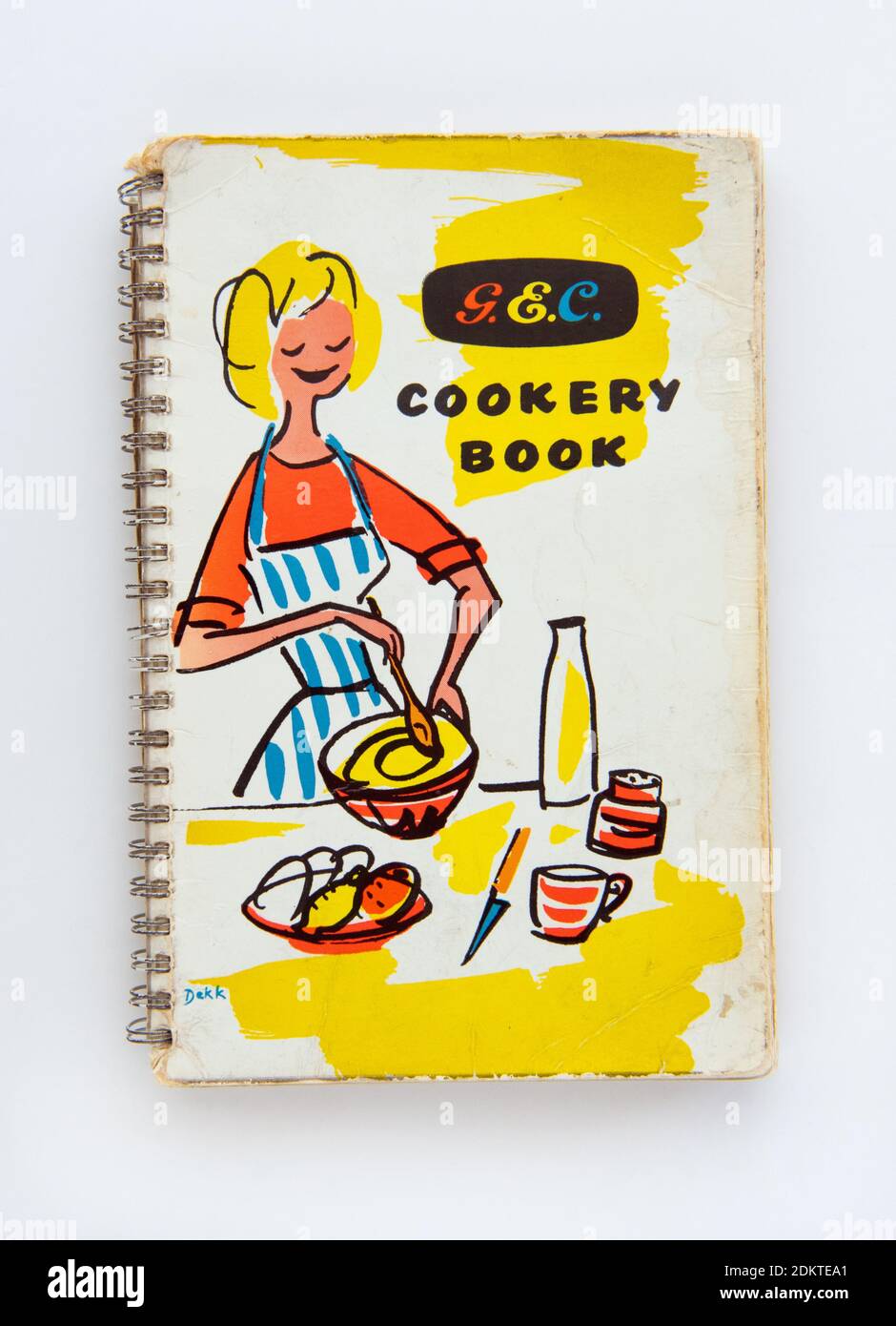 G.E.C General Electric Co Ltd vintage cookery book from the 1960s - UK Stock Photo
