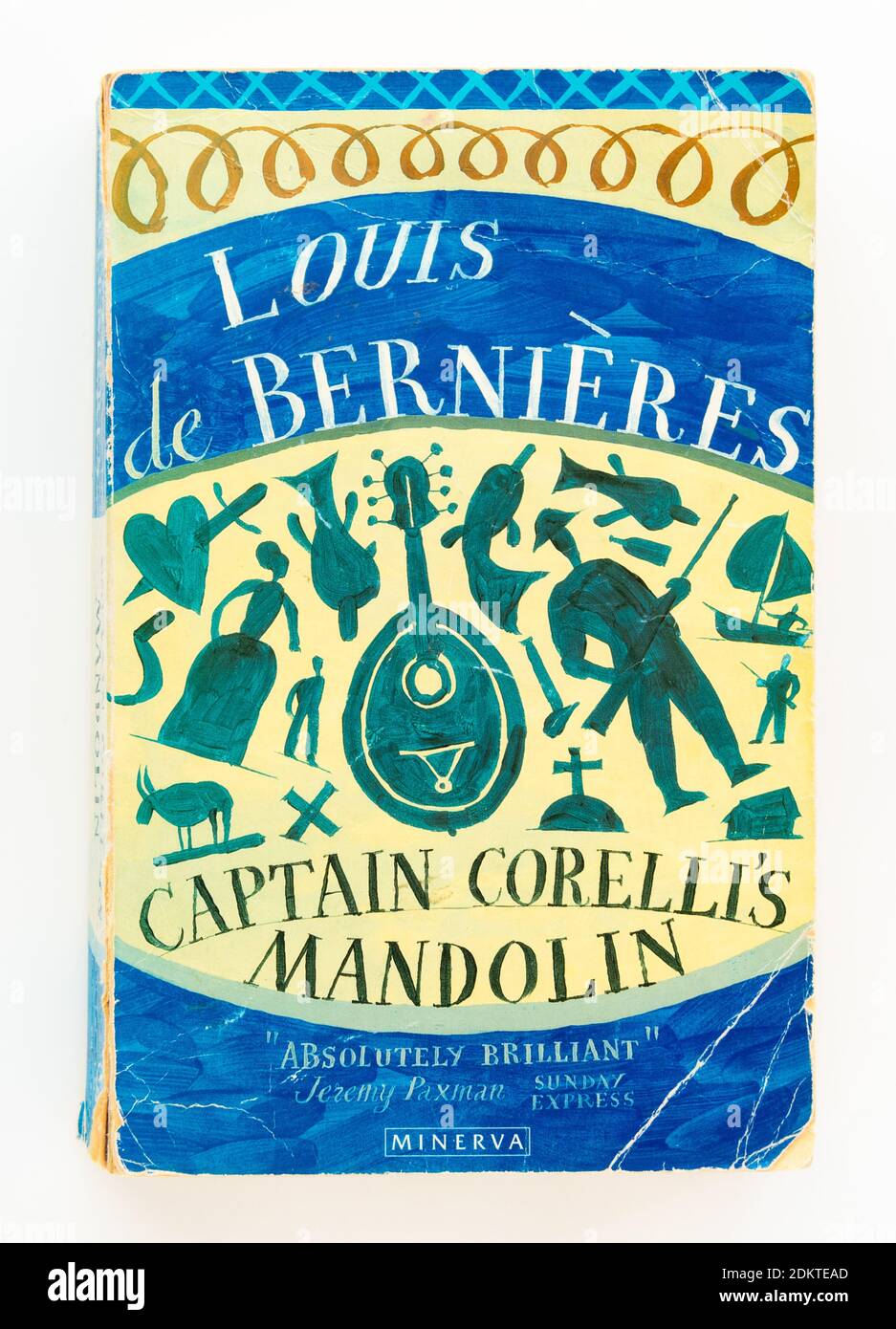 Captain Corelli's Mandolin - Louis de Bernieres Stock Photo