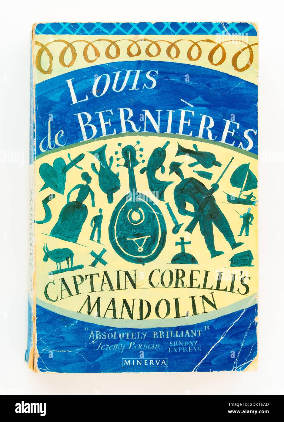 Captain Corelli's Mandolin - Louis de Bernieres. (editorial use only ...