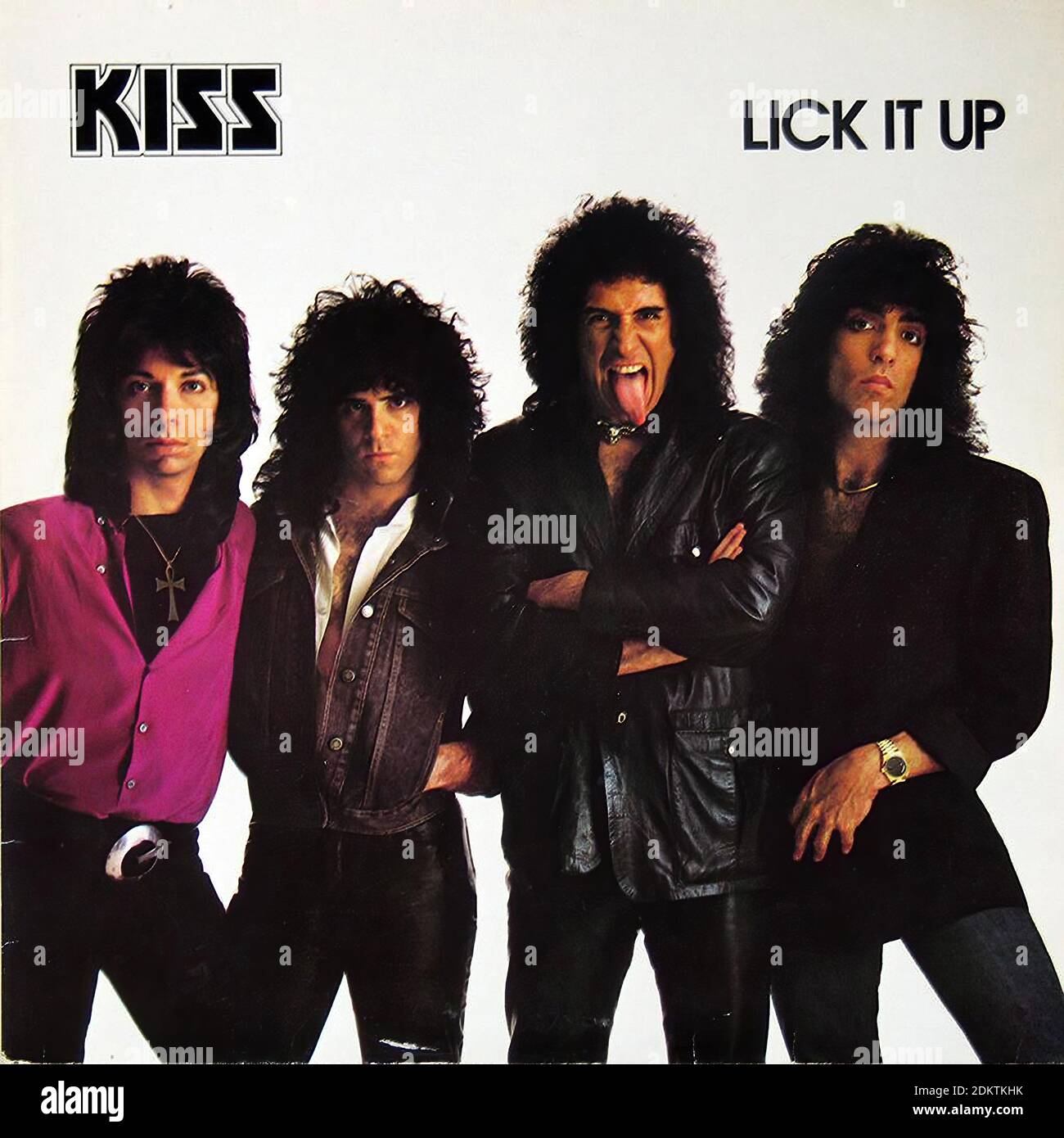 Kiss lick it up album hi-res stock photography and images - Alamy