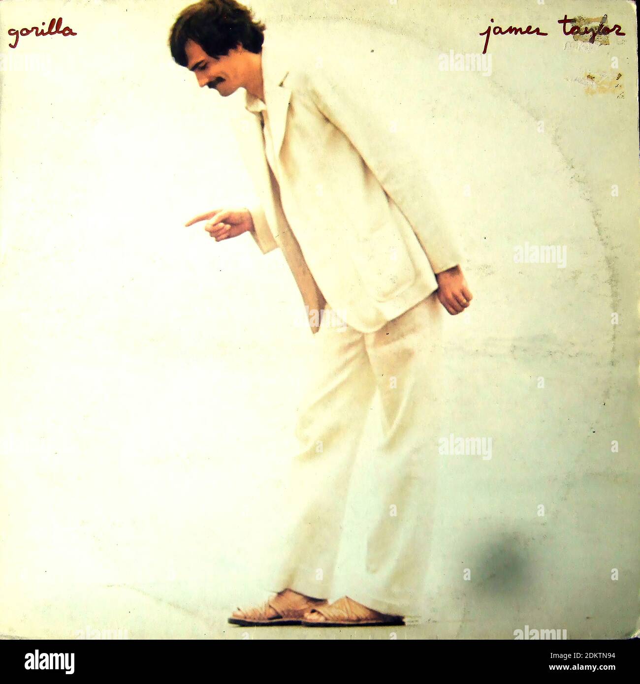 James Taylor Gorilla Vintage vinyl album cover Stock Photo Alamy