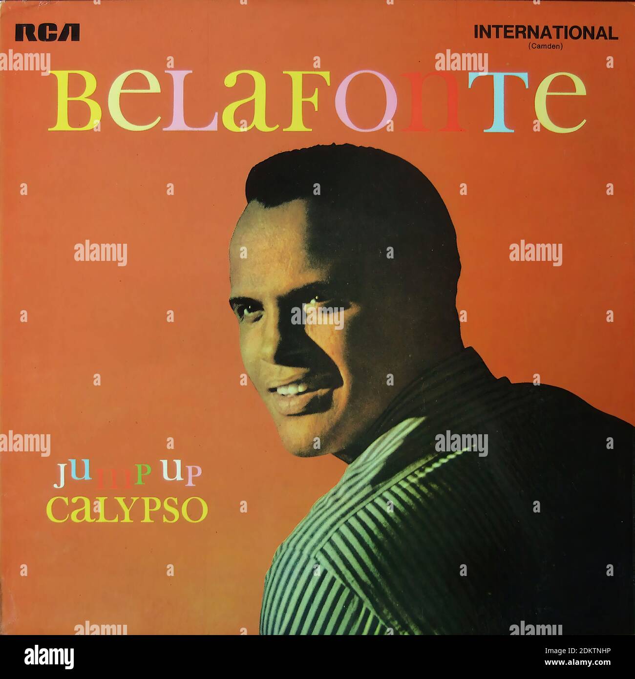 Harry Belafonte - Jump Up Calypso - Vintage vinyl album cover Stock Photo