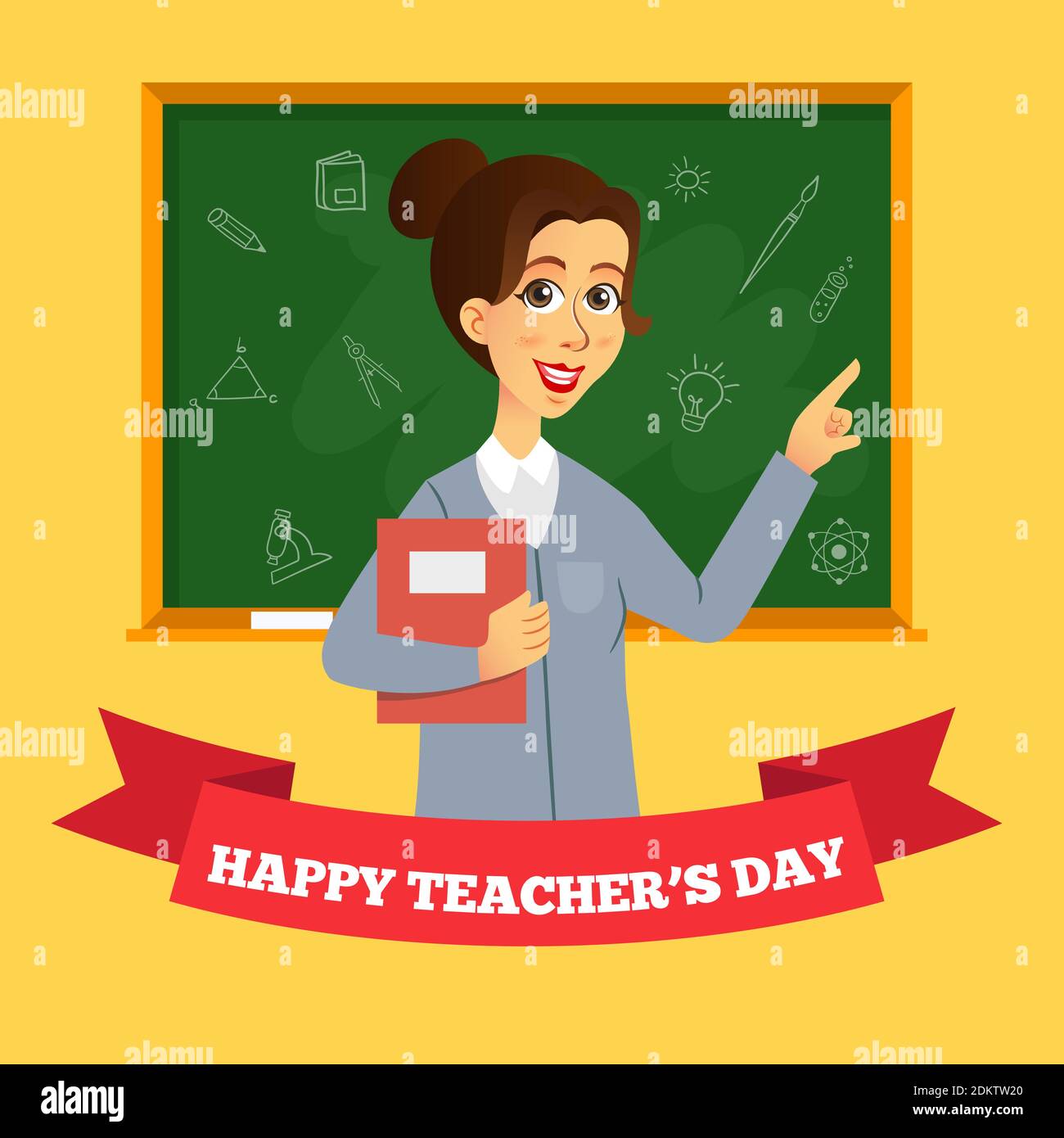 Happy Teacher's Day cartoon illustration. Suitable for greeting card, poster and banner Stock Vector Image & Art - Alamy Happy Teacher's Day cartoon illustration. Suitable for greeting card, poster and banner Stock Vector Image & Art - Alamy