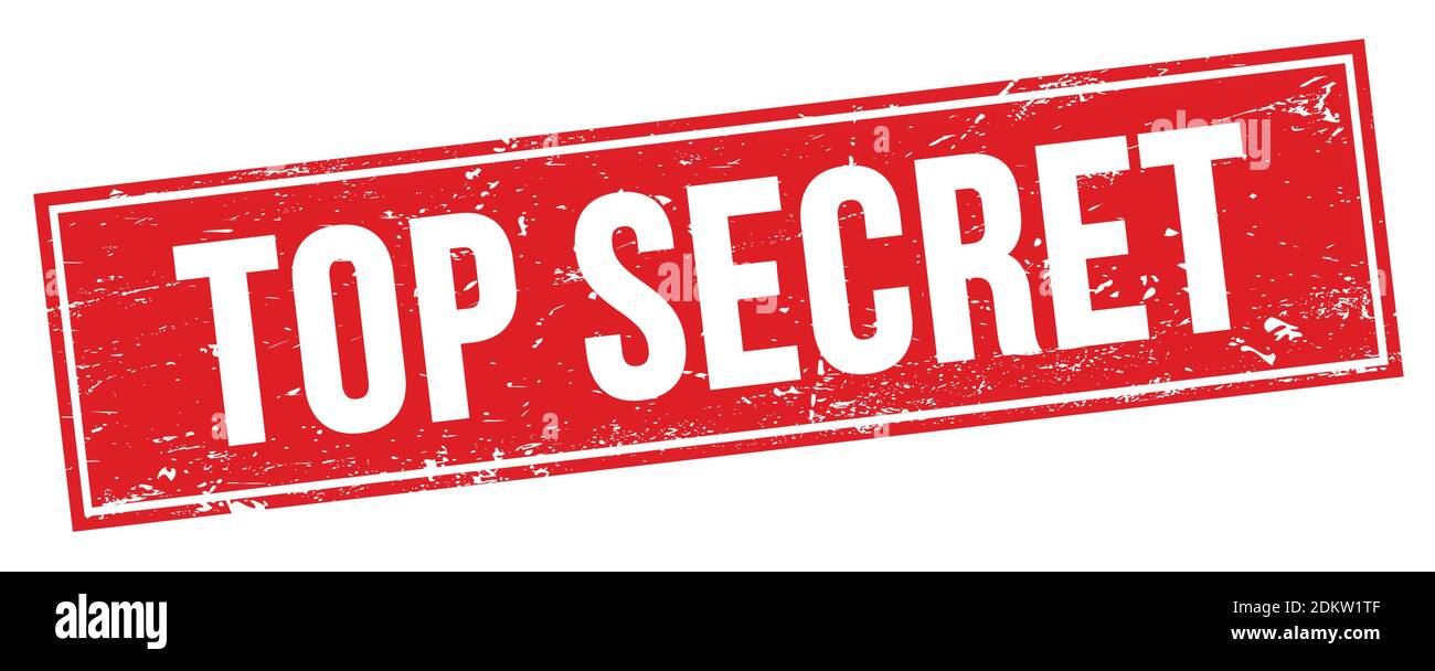 Top secret red rectangle hi-res stock photography and images - Alamy