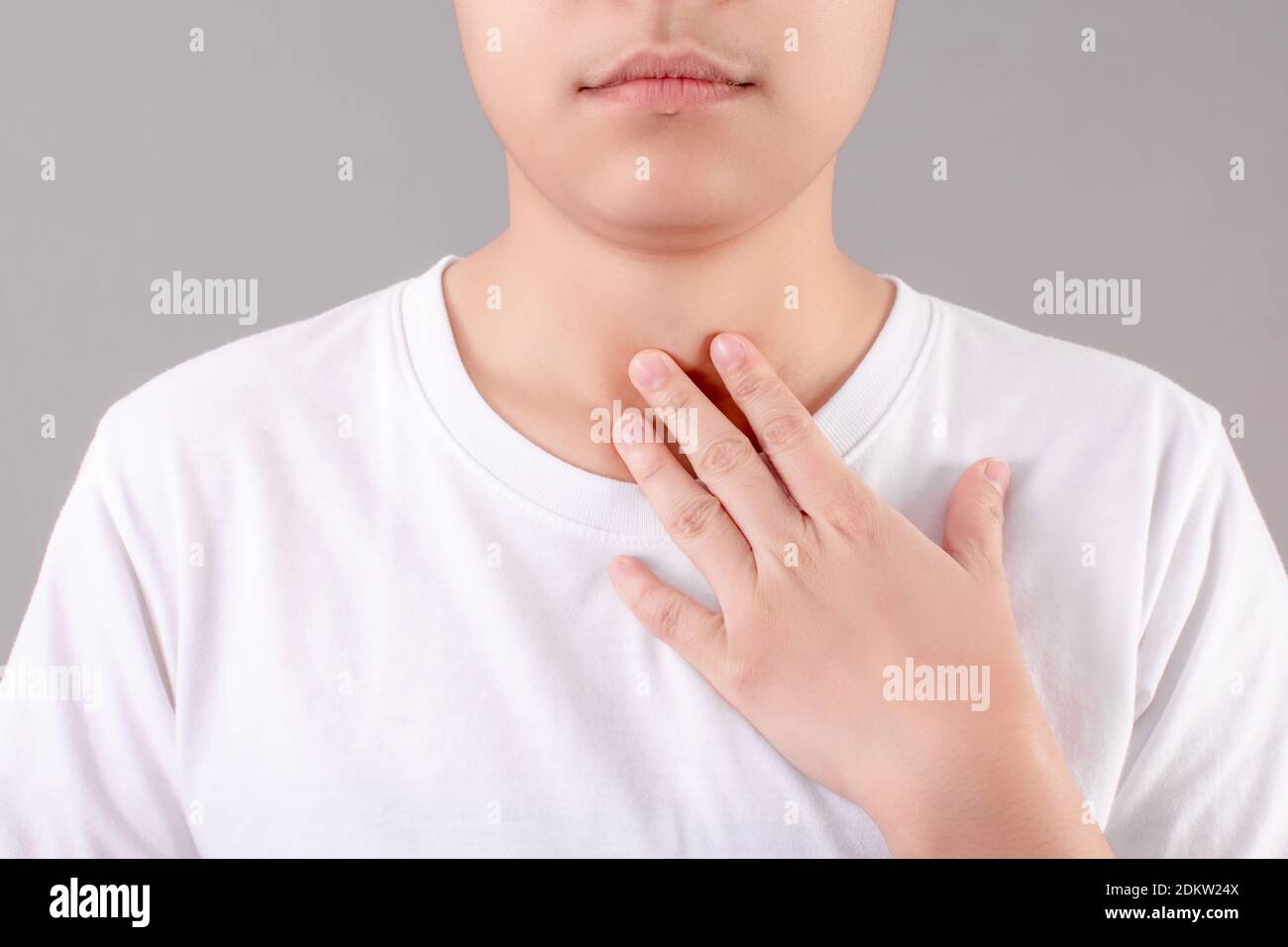 Hand Strangling Neck High Resolution Stock Photography and Images - Alamy