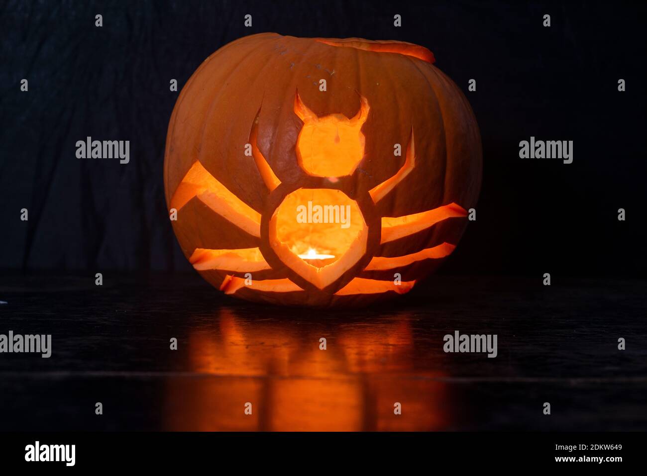 Spider Jack O Lantern